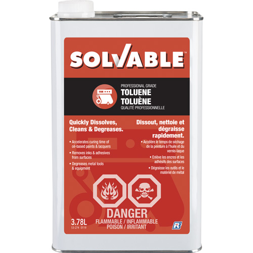 Professional Grade Toluene Les Fournitures Industrielles Méga