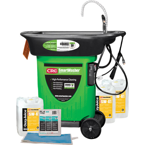 SmartWasher&reg; SW-X123 Mobile Parts Washer Kit Les Fournitures Industrielles Méga