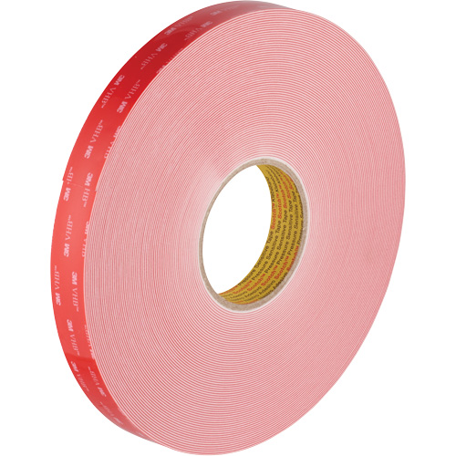 Ruban VHB, 32,9 m (108') lo x 1117,6 mm (44") la, 0,028 mm, Acrylique Les Fournitures Industrielles Méga