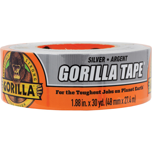 Duct Tape, 17 mils, Silver, 48 mm (2") x 27.43 m (90') Les Fournitures Industrielles Méga