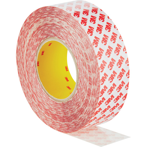 Double-Sided Adhesive Tape, Polyester, 50 mm (1.96") W x 50 m (164') L, 8 mils Thick Les Fournitures Industrielles Méga