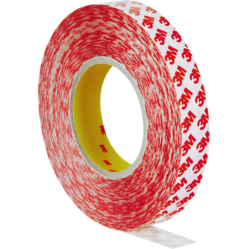 Double-Sided Adhesive Tape, Polyester, 25 mm (0.98") W x 50 m (164') L, 8 mils Thick Les Fournitures Industrielles Méga