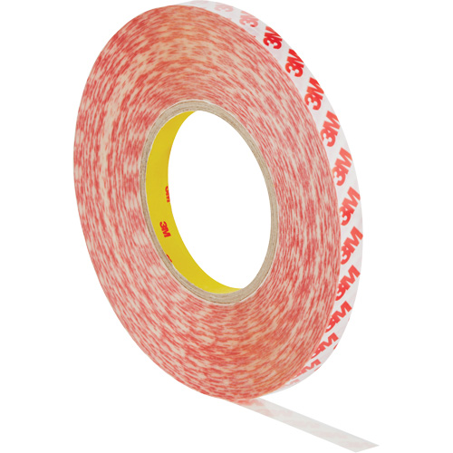 Double-Sided Adhesive Tape, Polyester, 19 mm (0.75") W x 50 m (164') L, 8 mils Thick Les Fournitures Industrielles Méga