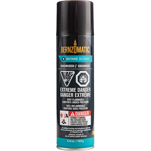 5.6-oz. Disposable Gas Cylinder, Butane Les Fournitures Industrielles Méga