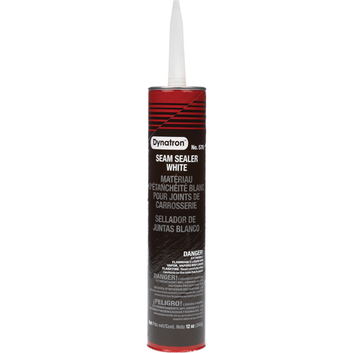 Produit d'&eacute;tanch&eacute;it&eacute; et de calfeutrage automatique Dynatron, 12 oz, Cartouche, Blanc Les Fournitures Industrielles Méga