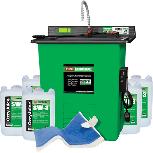 Trousse de bassin de nettoyage de pi&egrave;ces Signature SmartWasher SW-325 Les Fournitures Industrielles Méga