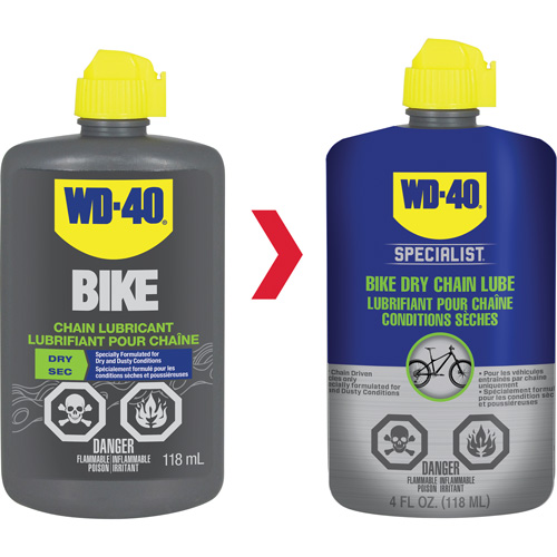 Lubrifiant sec pour chaîne de v&eacute;lo, Bouteille Les Fournitures Industrielles Méga
