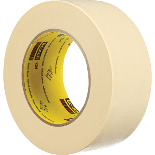 234 Masking Tape, 72 mm (3") x 55 m (180'), White Les Fournitures Industrielles Méga
