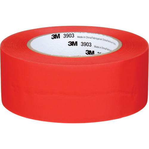 3903 Vinyl Duct Tape, 48 mm (2") W x 46 m (151') L, 6.5 mils, Red Les Fournitures Industrielles Méga