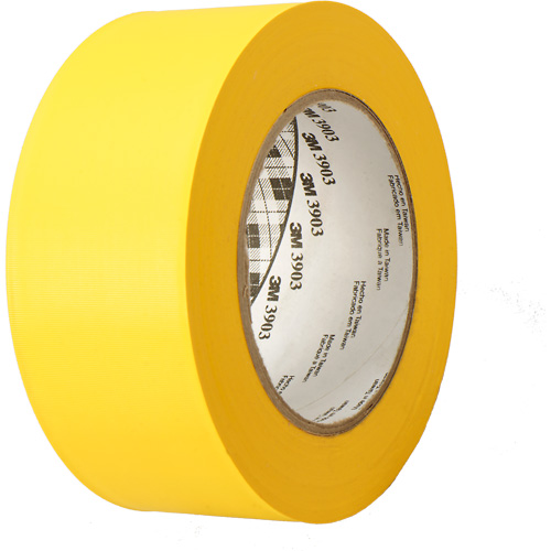 3903 Vinyl Duct Tape, 49" (4.08') W x 46 m (151') L, 6.5 mils, Yellow Les Fournitures Industrielles Méga