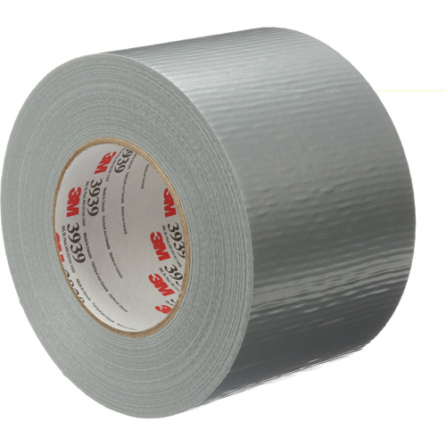 Ruban adh&eacute;sif 3939, 9 mils, Argent, 96 mm (3-3/4") x 55 m (180') Les Fournitures Industrielles Méga