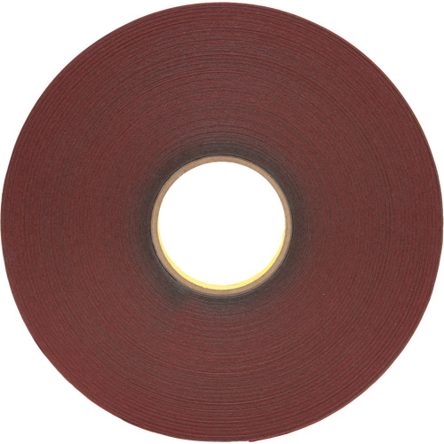 VHB Tape, 66 m (216') L x 18 mm (3/4") W, 25 mils, Acrylic Les Fournitures Industrielles Méga
