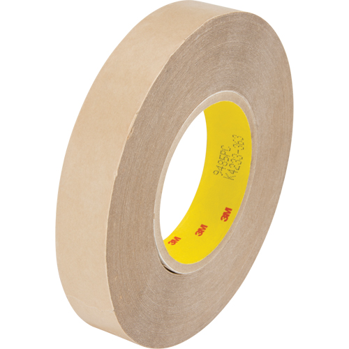 Ruban de transfert adh&eacute;sif 9495PC 3M, 25,4 mm (1") la x 4,2 mils Les Fournitures Industrielles Méga