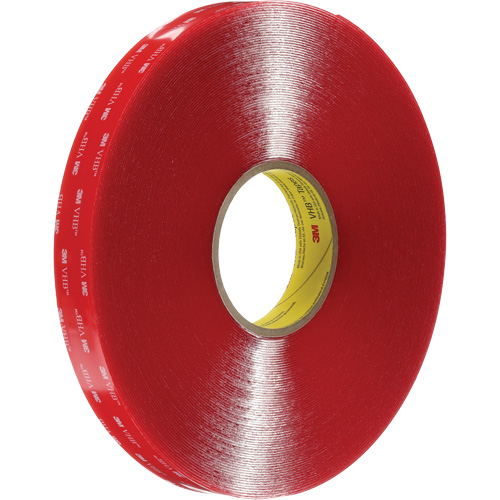 VHB Tape, 33 m (108') L x 12 mm (1/2") W, 40 mils, Acrylic Les Fournitures Industrielles Méga