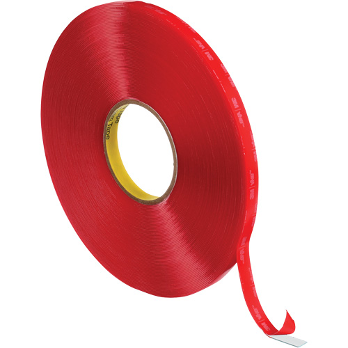 VHB Tape, 33 m (108') L x 12 mm (1/2") W, 40 mils, Acrylic Les Fournitures Industrielles Méga