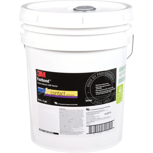 Contact Adhesive, Drum, 5 gal. Les Fournitures Industrielles Méga