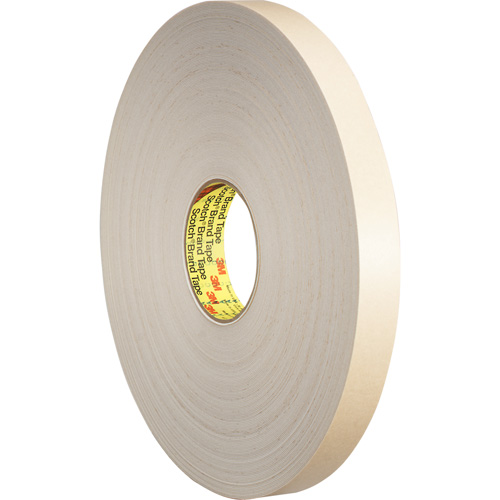 Ruban double face en mousse, 33 m (108') lo x 18 mm (3/4") la, 62 mils, Poly&eacute;thyl&egrave;ne Les Fournitures Industrielles Méga