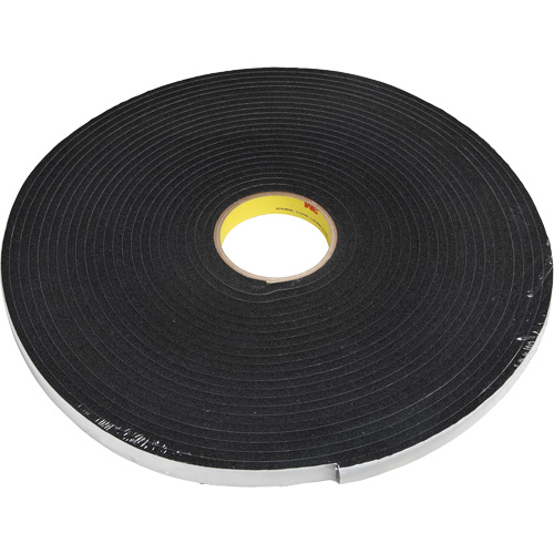 Double-Coated Foam Tape, 33 m (108') L x 12.7 mm (1/2") W, 62 mils, Polyethylene Les Fournitures Industrielles Méga