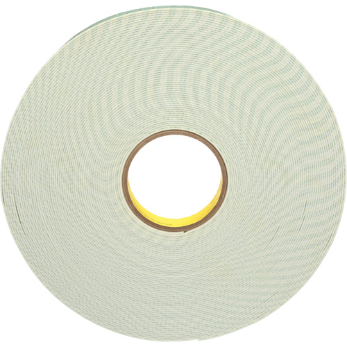 Double-Coated Foam Tape, 33 m (108') L x 25.4 mm (1") W, 62 mils, Urethane Les Fournitures Industrielles Méga