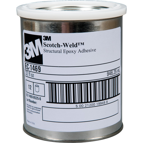 Adh&eacute;sif Scotch-Weld, 0,94 L, Seau, Un composant, Blanc cass&eacute; Les Fournitures Industrielles Méga