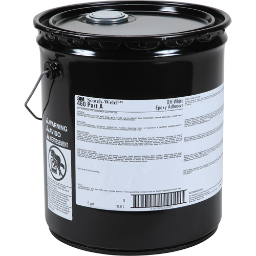 Scotch-Weld Adhesive, 5 gal., Pail, Two-Part, Off-White Les Fournitures Industrielles Méga