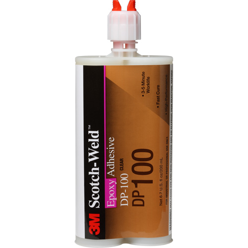 Adh&eacute;sif Scotch-Weld, 200 ml, Cartouche, Deux composants, Translucide Les Fournitures Industrielles Méga