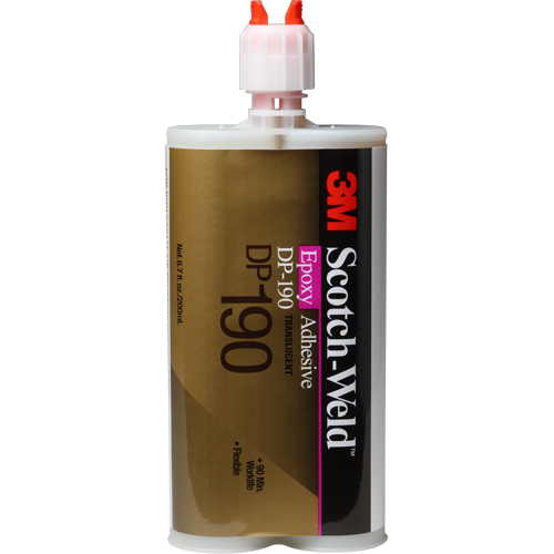 Adh&eacute;sif Scotch-Weld, 200 ml, Cartouche, Deux composants, Translucide Les Fournitures Industrielles Méga