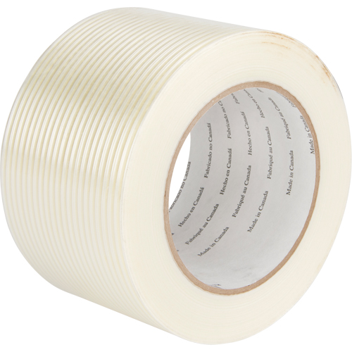 Ruban renforc&eacute; de filaments Scotch, &eacute;paisseur 4 mils, 72 mm (3") x 55 m (180')  Les Fournitures Industrielles Méga