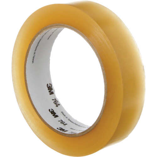 764 General-Purpose Vinyl Tape, 25.4 mm (1") W x 32.9 m (108') L, 5 mils, Clear Les Fournitures Industrielles Méga