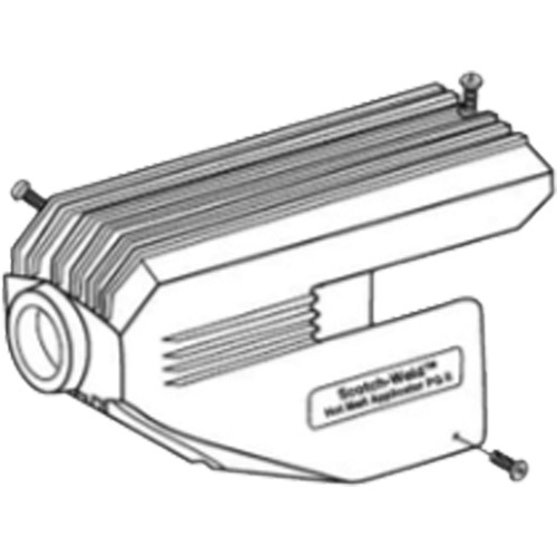 Trousse d'&eacute;cran thermique pour applicateur d'adh&eacute;sif thermofusible Scotch-Weld Les Fournitures Industrielles Méga