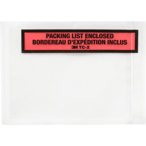 Packing List Envelope, 5-1/2" L x 4-1/2" W, Endloading Style Les Fournitures Industrielles Méga