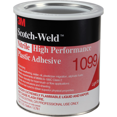 Plastic Adhesive, 1 gal., Can, Lavender Les Fournitures Industrielles Méga