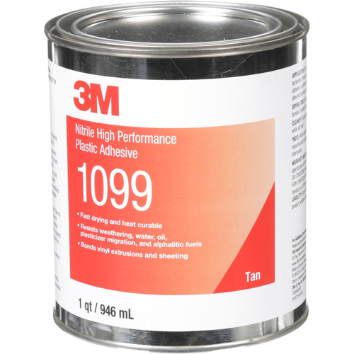 Plastic Adhesive, 946 ml, Can, Tan Les Fournitures Industrielles Méga