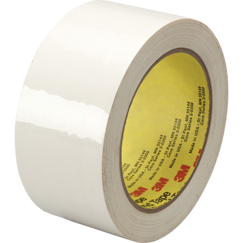 Ruban en poly&eacute;thyl&egrave;ne 483, 25,4 mm (1") la x 32,9 m (108') lo, 5,3 mils, Blanc Les Fournitures Industrielles Méga