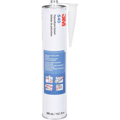Polyurethane Adhesive Sealant, 10.3 oz., Black Les Fournitures Industrielles Méga