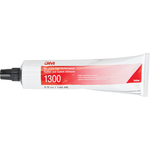 Rubber & Gasket Adhesive, Tube, Yellow Les Fournitures Industrielles Méga