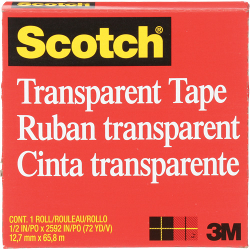 Ruban d'emballage de service l&eacute;ger Scotch Les Fournitures Industrielles Méga