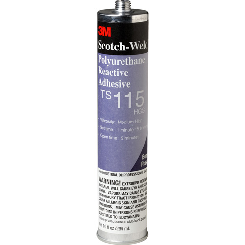 Adh&eacute;sif PUR Scotch-Weld, 10 oz, Cartouche, Transparent Les Fournitures Industrielles Méga