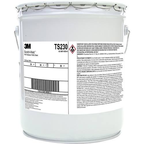 Scotch-Weld PUR Adhesive, 5 gal, Pail, Clear Les Fournitures Industrielles Méga