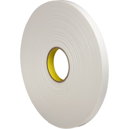Foam Tape, 16.5 m (54') L x 18 mm (3/4") W, 6 mils, Urethane Les Fournitures Industrielles Méga