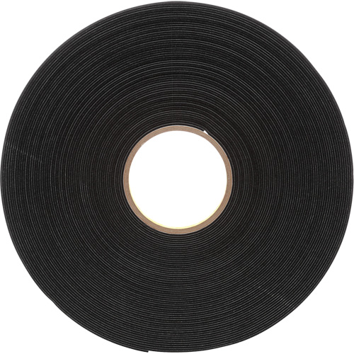 Ruban de mousse en vinyle 4516, 25,4 mm (1") la x 32,9 m (108') lo, 62 mils, Noir Les Fournitures Industrielles Méga