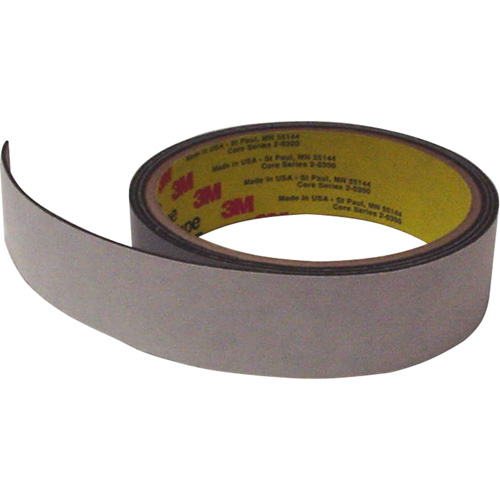 Ruban en mousse de vinyle 4726, 25,4 mm (1") la x 32,9 m (108') lo, 62 mils, Noir Les Fournitures Industrielles Méga