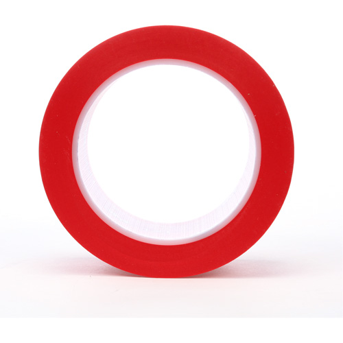 471 Vinyl Tape, 50.8 mm (2") W x 32.9 m (108') L, 5.2 mils, Red Les Fournitures Industrielles Méga