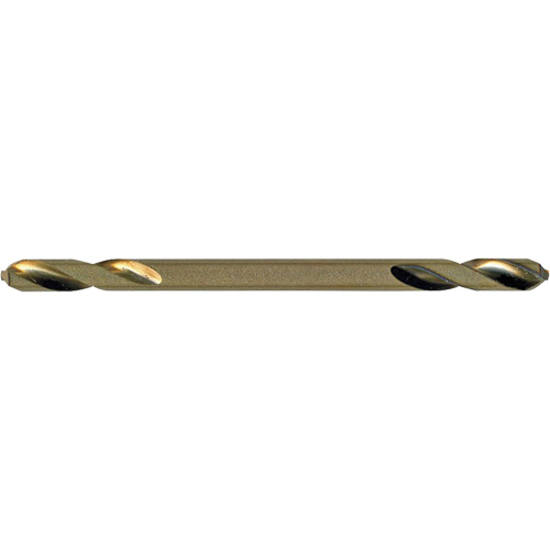 Foret &agrave; double pointe M2 Jet-Kut Gold qualit&eacute; sup&eacute;rieure, Acier rapide, 1/8", 1-15/16" lo Les Fournitures Industrielles Méga