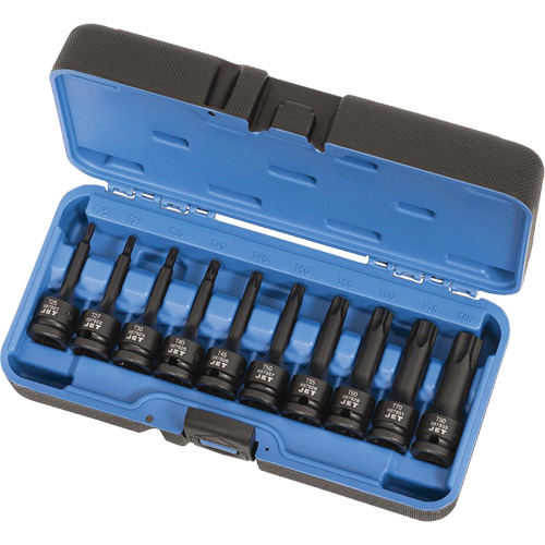 PTB-1210 Jeu de douilles &agrave; chocs DriveTorx &agrave; prise 1/2", Torx, Prise 1/2", 10 mr Les Fournitures Industrielles Méga
