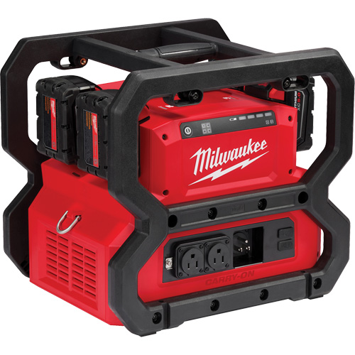 Bloc d'alimentation M18 Carry-On, 1800 W/3600 W, Lithium-ion, 13-3/4" ha x 12-1/4" la x 15" p x 28 lb Les Fournitures Industrielles Méga