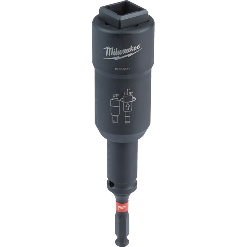 Douille utilitaire de distribution 3 en 1 pour monteur de ligne Shockwave, &agrave; cliquer, Entraînement 1/2" carr&eacute; Les Fournitures Industrielles Méga