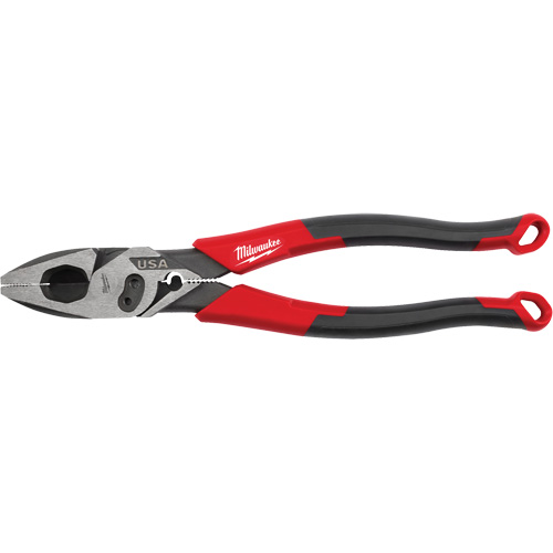 Lineman's Comfort Grip Pliers with Crimper & Bolt Cutter Les Fournitures Industrielles Méga