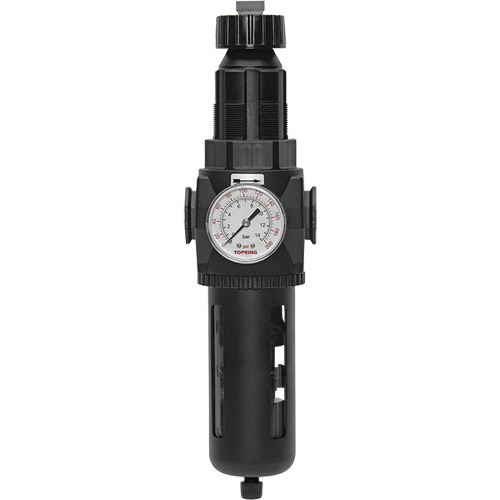 Filtre/r&eacute;gulateur Modulair 400 avec vidange manuelle, 3/4" NPT, 200 psi, Capacit&eacute; de 9,1 oz liq. Les Fournitures Industrielles Méga