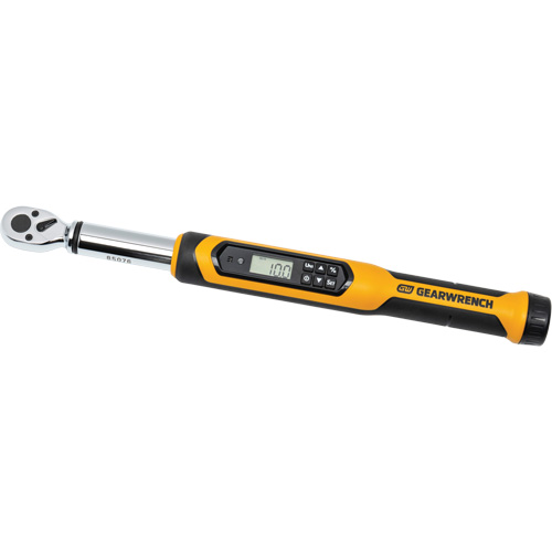 Torque Wrench, Electronic, 3/8" Square Drive, 10 - 100 ft-lbs. Les Fournitures Industrielles Méga